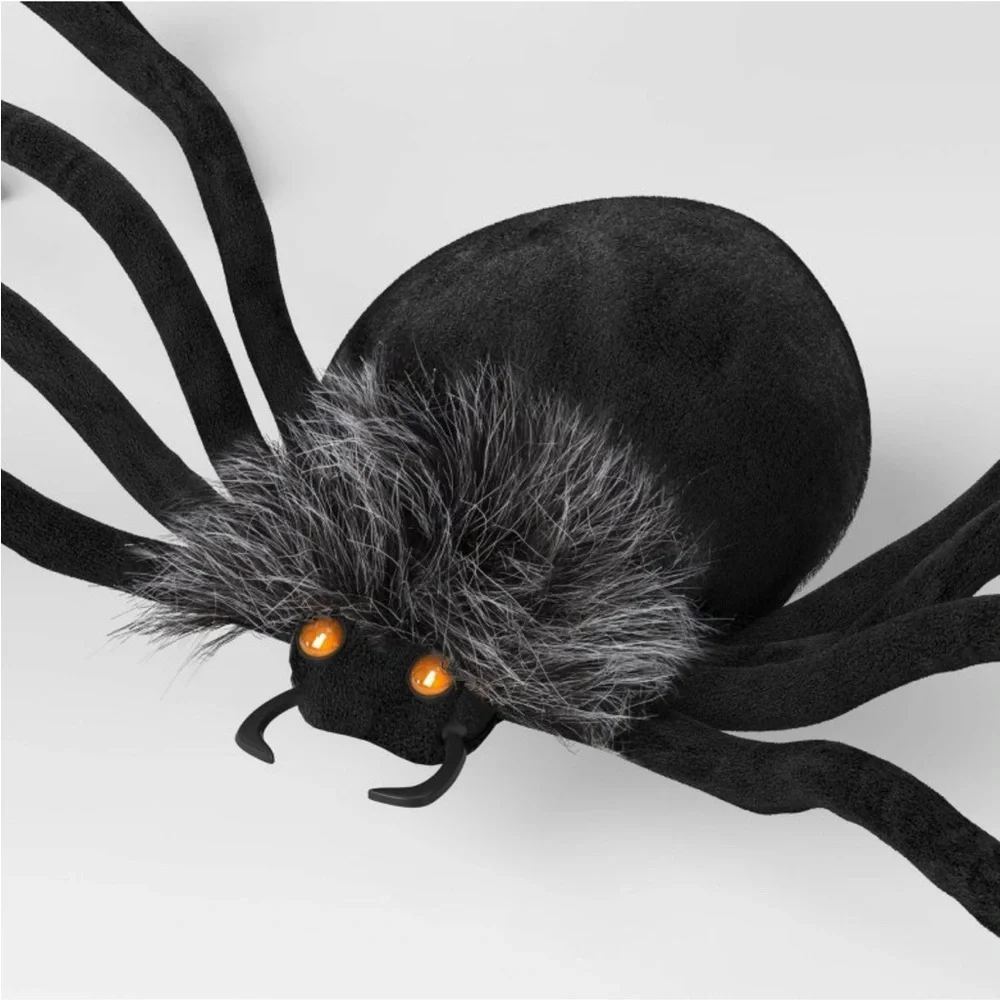 Hyde and EEK! Plush spider and Spiderweb decor